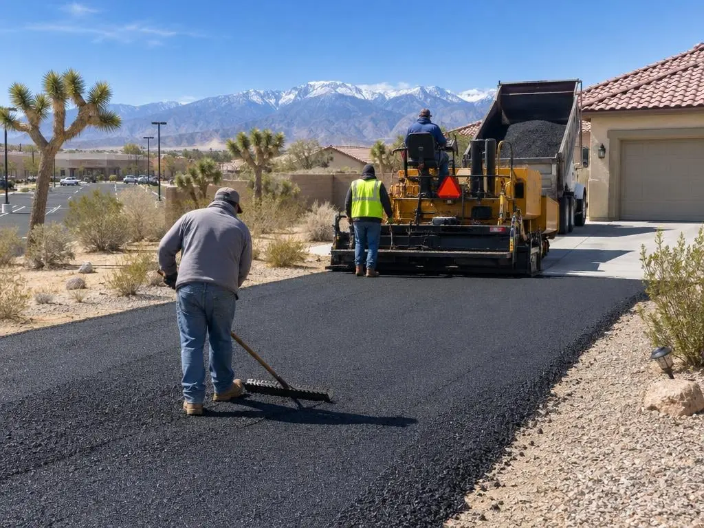 Asphalt Driveway Paving in Palmdale, CA