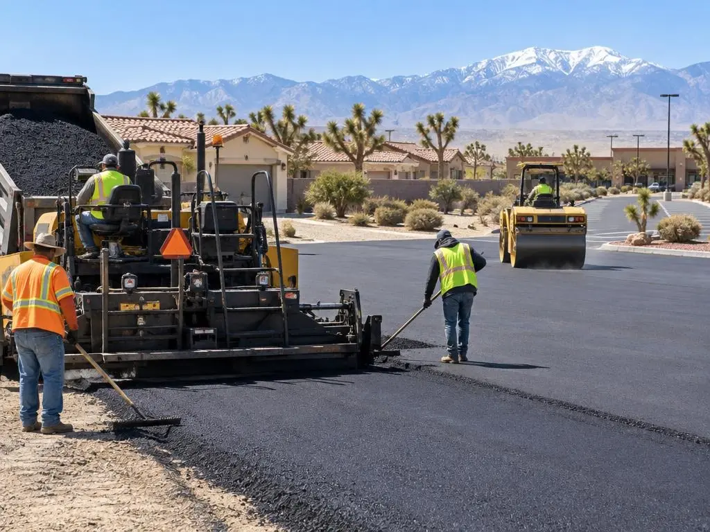 Parking Lot Paving in Palmdale, CA